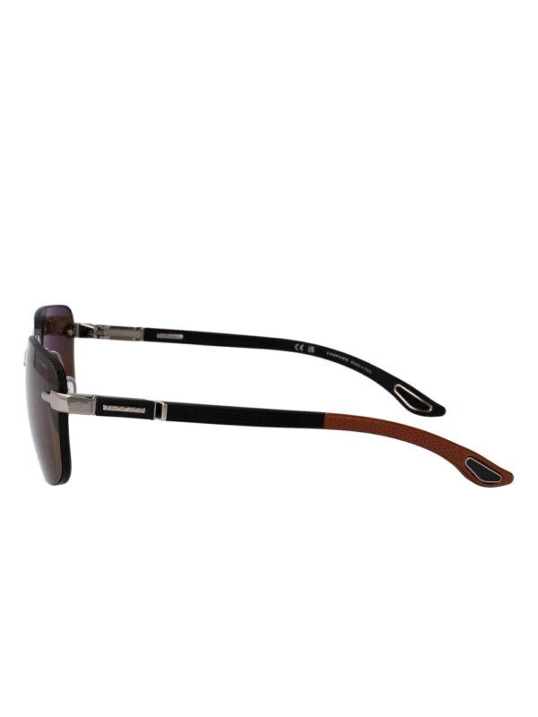 Chopard Eyewear Zonnebril met vierkant montuur - Zwart