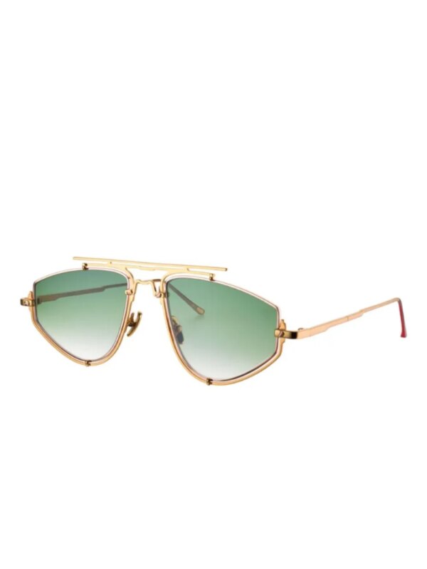 Vysen Eyewear Zonnebril met geometrisch montuur - Goud