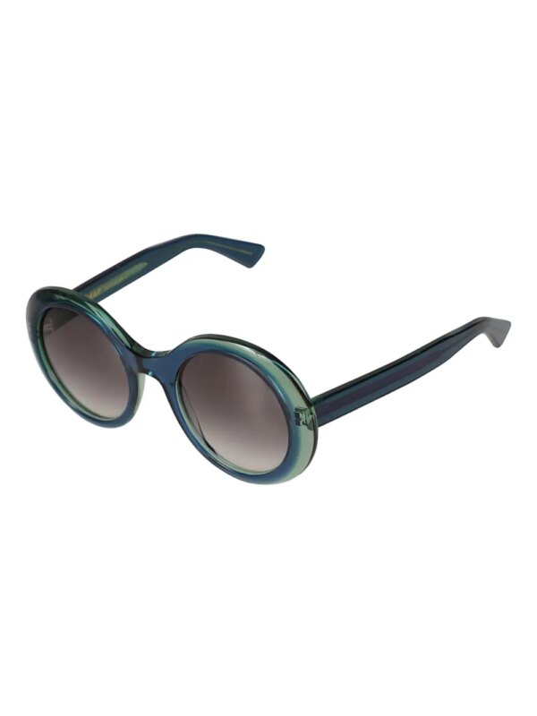 Kador Zonnebril met rond montuur - Blauw