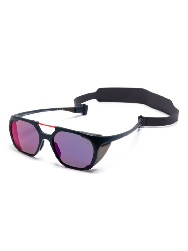 Tag Heuer Eyewear Zonnebril met vierkant montuur - Blauw