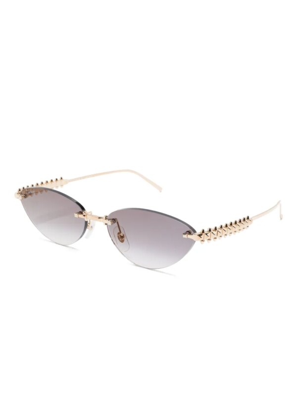 Cartier Eyewear Clash zonnebril - Goud