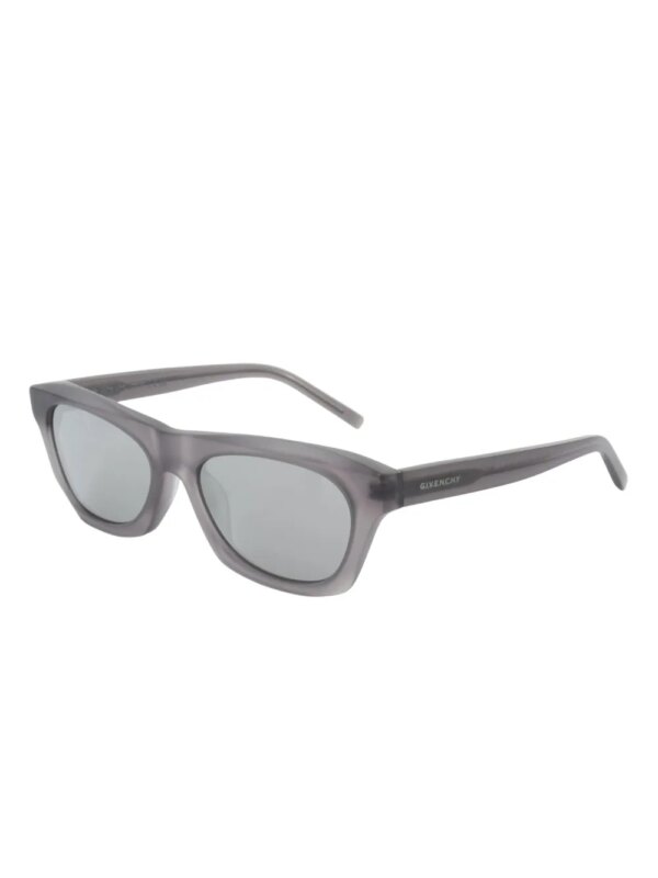 Givenchy Pre-Owned 2020s zonnebril met ovalen montuur - Grijs