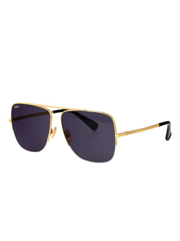 Max Mara Eyewear Zonnebril met piloten montuur - Goud