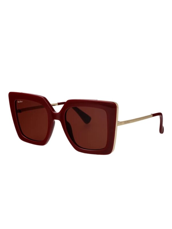 Max Mara Eyewear Zonnebril met cat-eye montuur - Goud