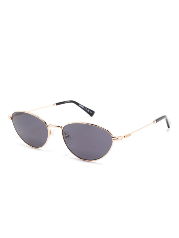 Moschino Eyewear Zonnebril met cat-eye montuur - Goud