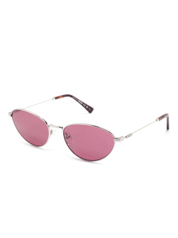 Moschino Eyewear Zonnebril met cat-eye montuur - Zilver