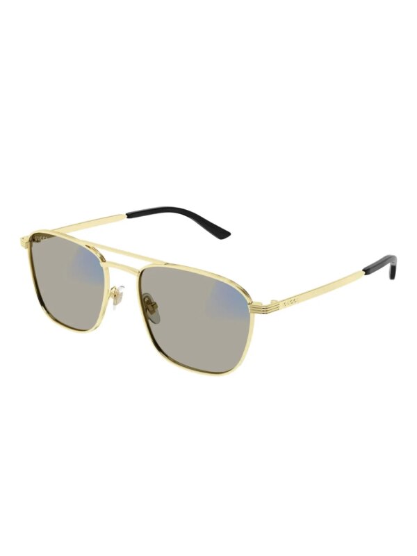 Gucci Eyewear Zonnebril met piloten montuur - Goud