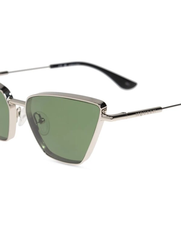 Alexander McQueen Eyewear T-Bar zonnebril - Zilver
