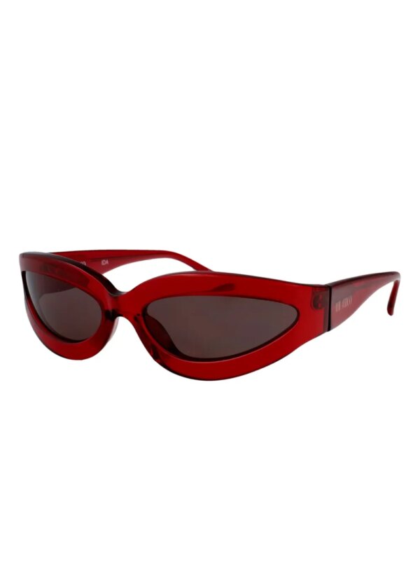 The Attico Ida zonnebril - Rood