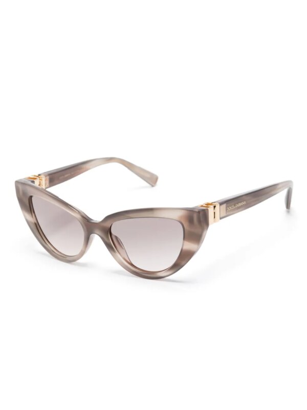 Dolce & Gabbana Eyewear Zonnebril met cat-eye montuur - Bruin