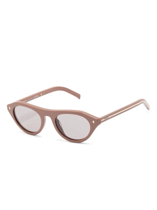 Prada Eyewear Zonnebril met cat-eye montuur - 28D-02T PECAN