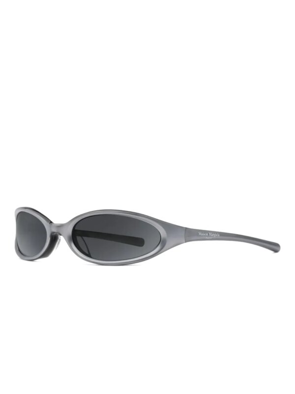 Maison Margiela x Gentle Monster zonnebril met rond montuur - Zilver