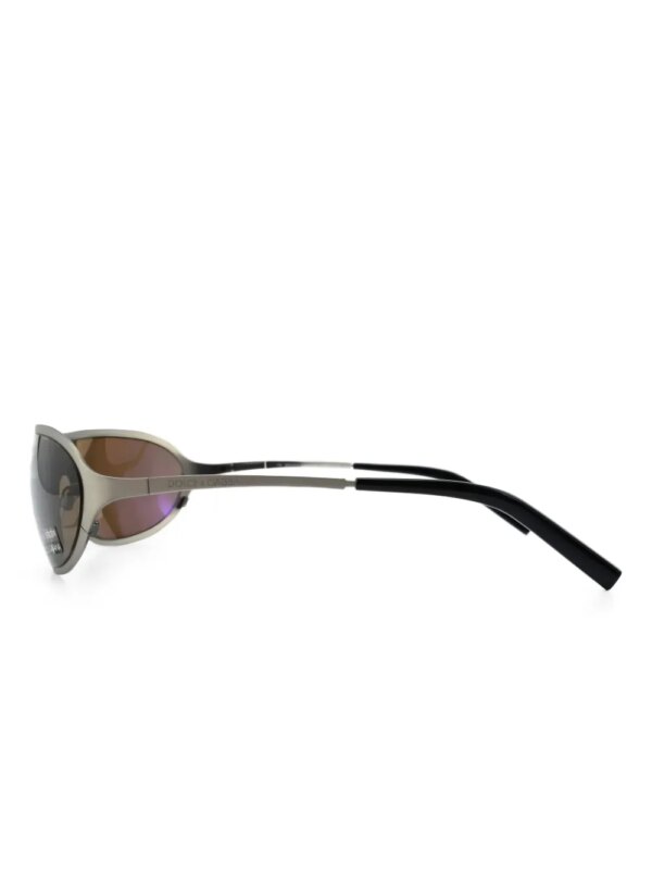 Dolce & Gabbana Eyewear Zonnebril met geometrisch montuur - Zilver