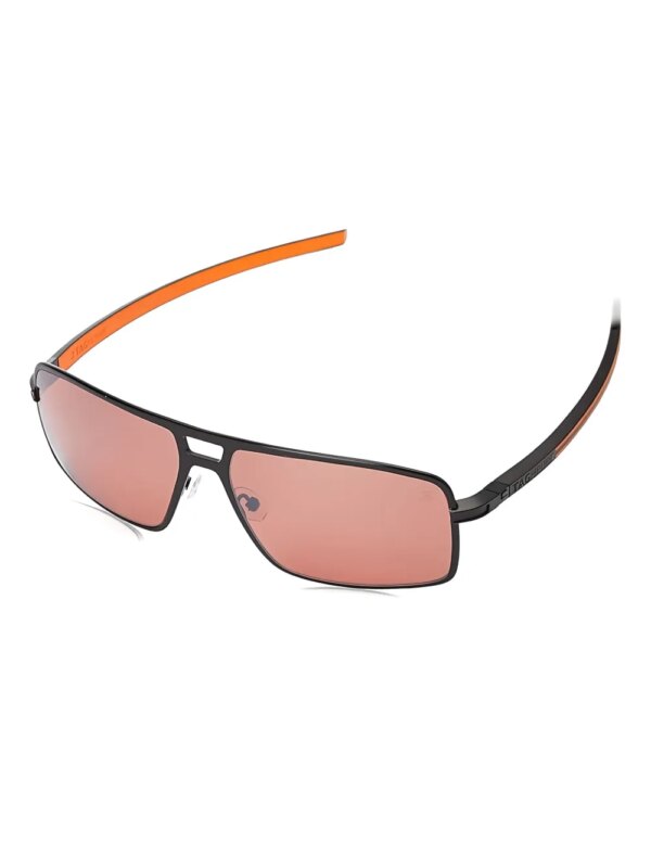 Tag Heuer Eyewear Zonnebril met rechthoekig montuur - Zwart