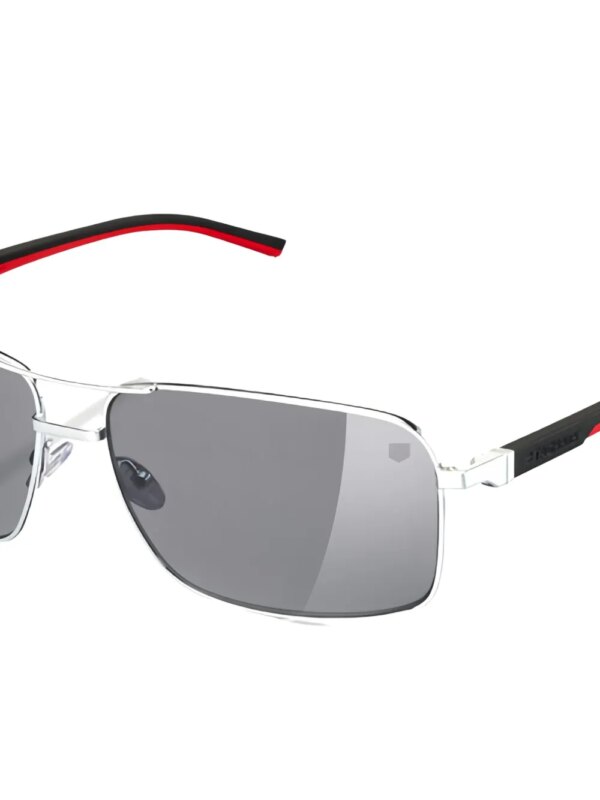 Tag Heuer Eyewear Zonnebril met rechthoekig montuur - Zilver
