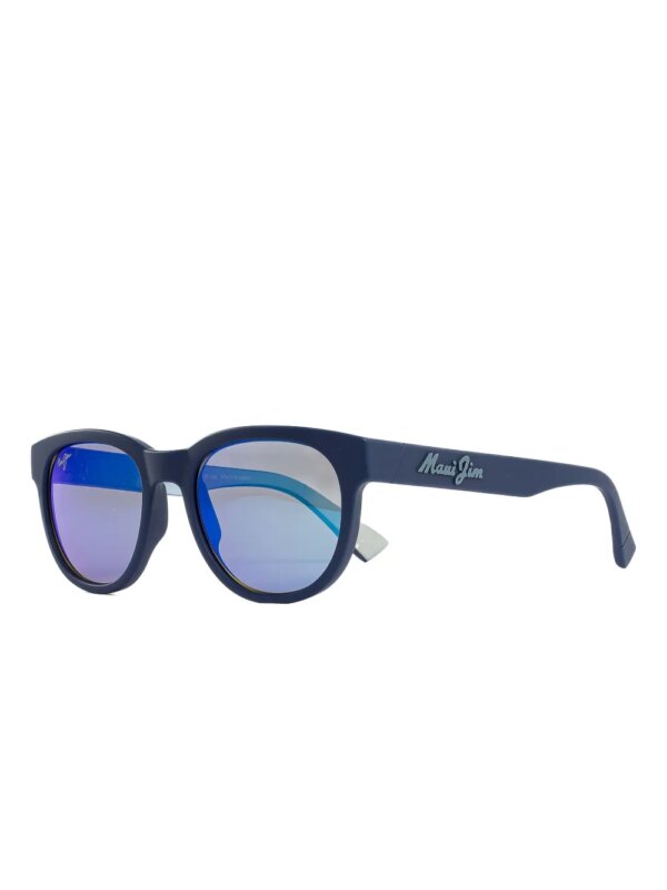 Maui Jim Maoli zonnebril met vierkant montuur - Blauw