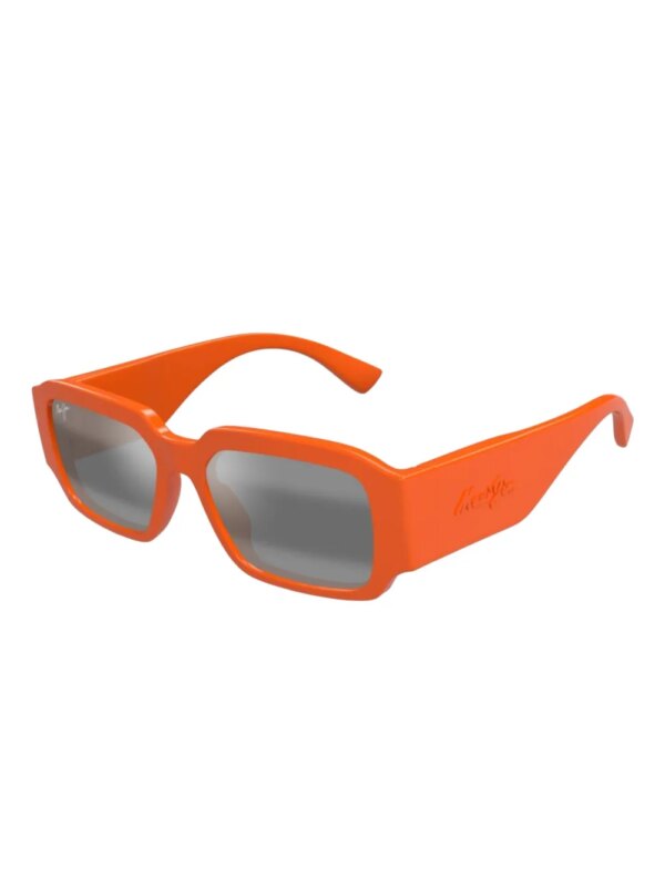 Maui Jim Zonnebril met vierkant montuur - Oranje