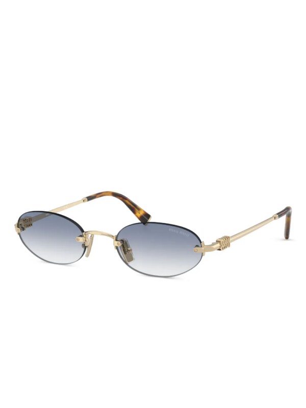 Miu Miu Eyewear MU A54S zonnebril - Goud