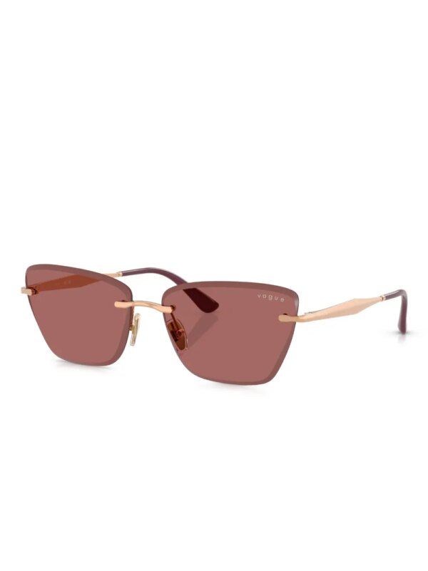 Vogue Eyewear Zonnebril met cat-eye montuur - Roze