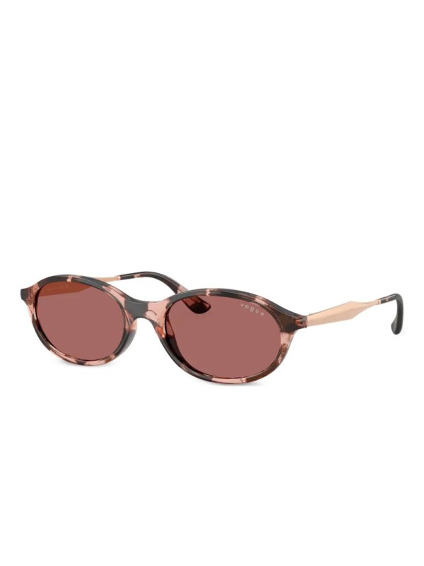 Vogue Eyewear Zonnebril met ovalen montuur - Roze