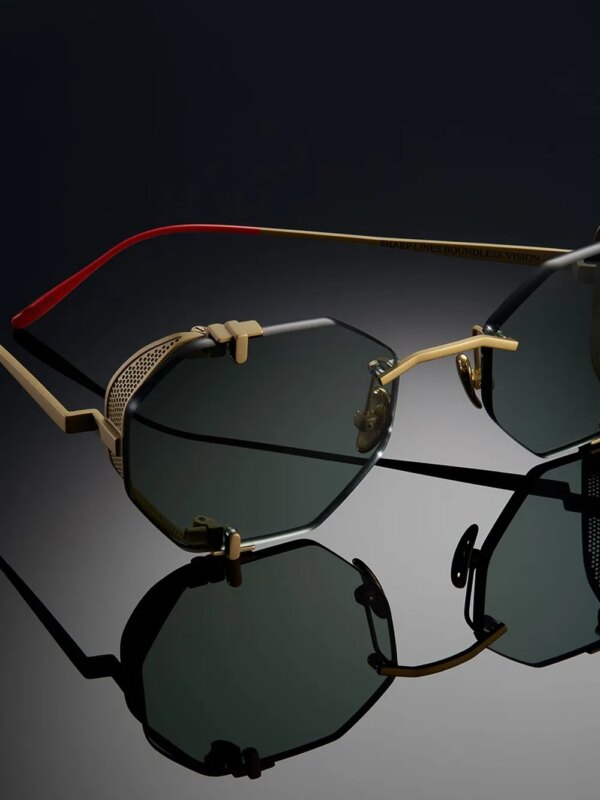 Vysen Eyewear The Sever zonnebril met geometrisch montuur - Goud