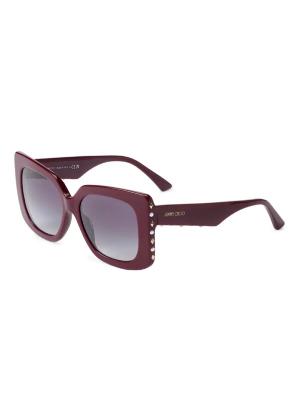 Jimmy Choo Eyewear Delphie zonnebril - Rood