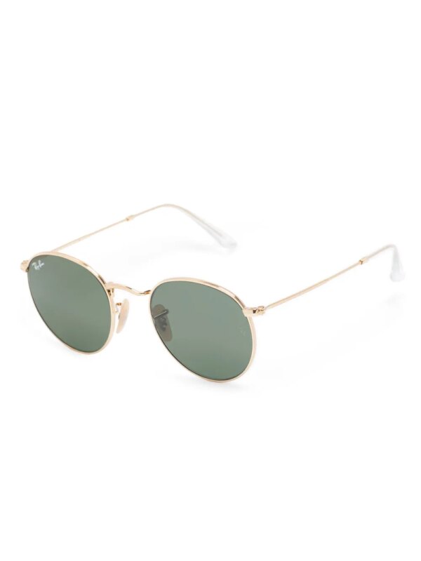 Ray-Ban Zonnebril met rond montuur - Goud