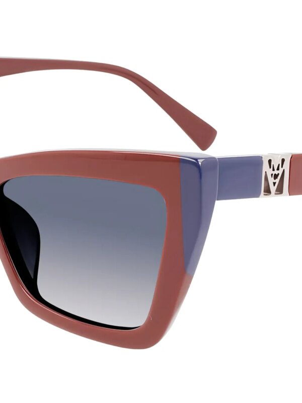 MCM Zonnebril met cat-eye montuur - Rood