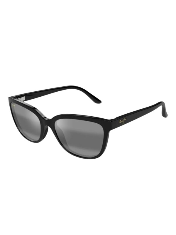 Maui Jim Honi zonnebril met cat-eye montuur - Zwart