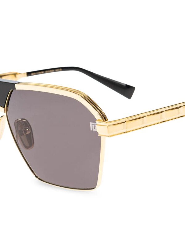 Balmain Eyewear Sergeant zonnebril - Goud