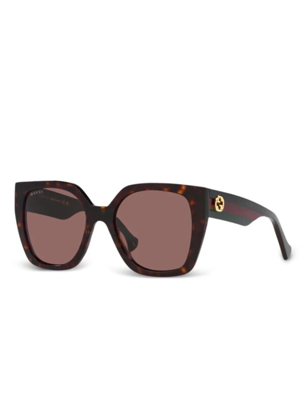 Gucci Eyewear 1300 zonnebril - Bruin