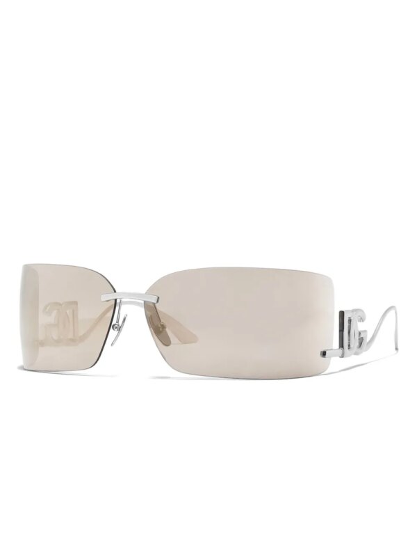 Dolce & Gabbana Eyewear DG Crystal zonnebril - Zilver