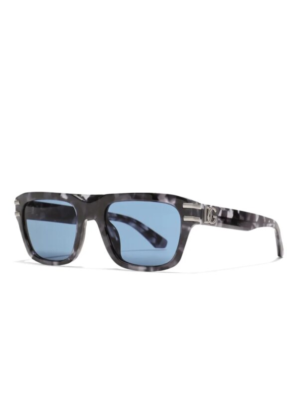 Dolce & Gabbana Eyewear DG Griffe zonnebril - Zwart