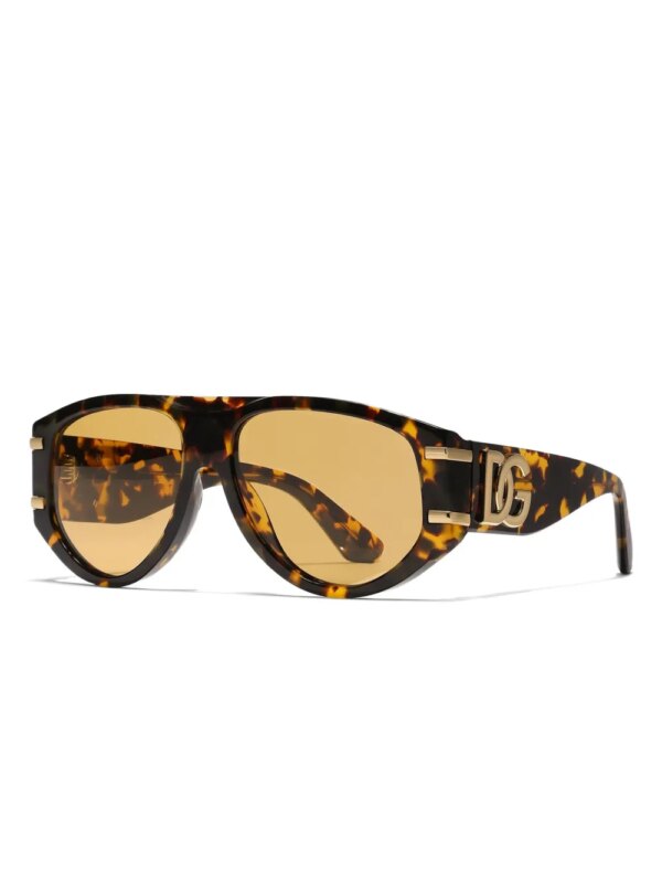 Dolce & Gabbana Eyewear DG Griffe zonnebril - Geel