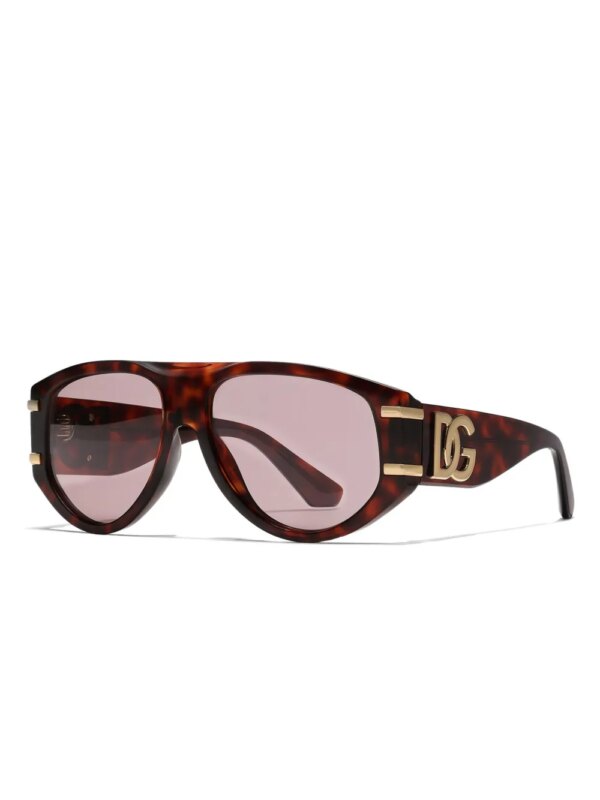 Dolce & Gabbana Eyewear DG Griffe zonnebril - Rood