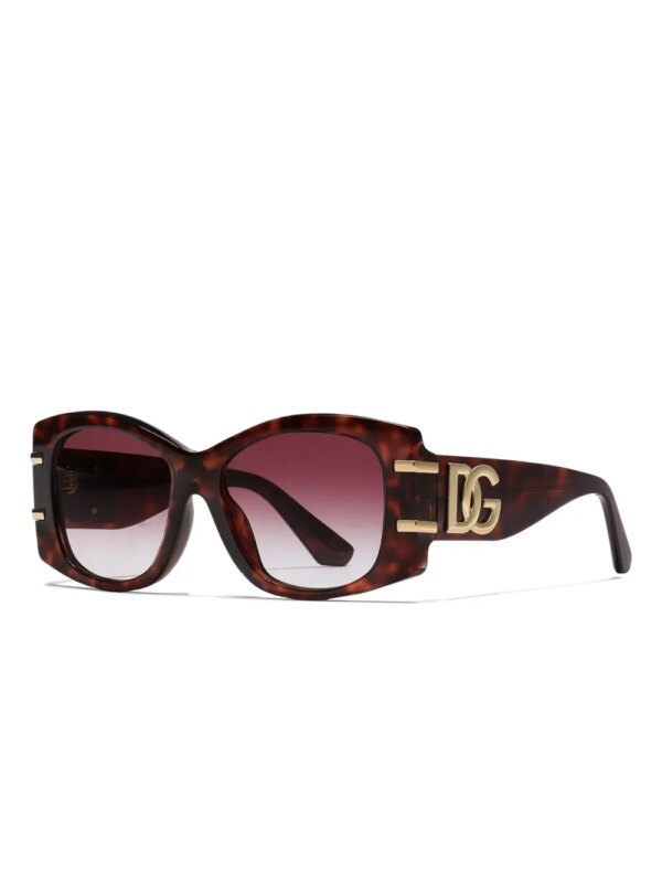 Dolce & Gabbana Eyewear DG Griffe zonnebril - Rood