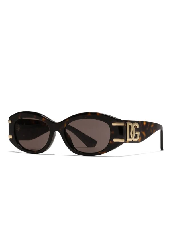 Dolce & Gabbana Eyewear DG Griffe zonnebril - Bruin