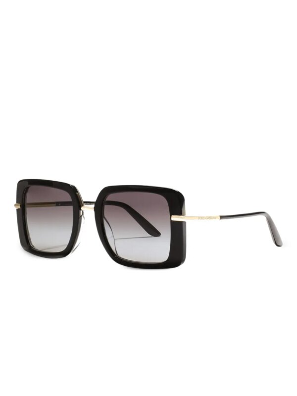 Dolce & Gabbana Eyewear DNA zonnebril - Zwart