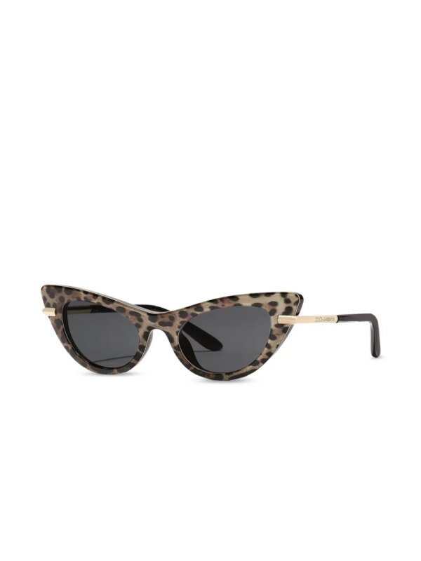 Dolce & Gabbana Eyewear Zonnebril met cat-eye montuur - Bruin