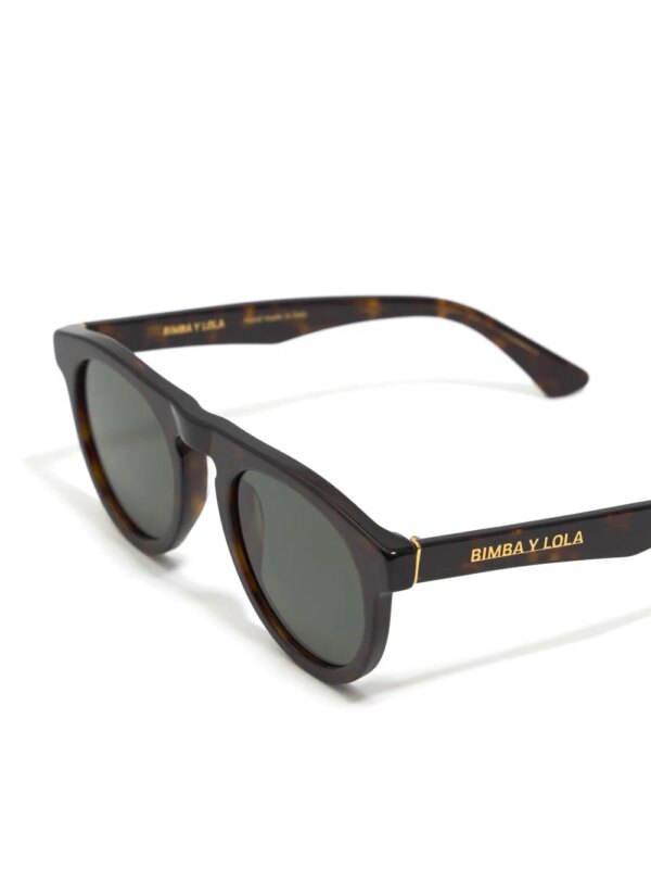 Bimba y Lola Zonnebril met rond montuur - Bruin