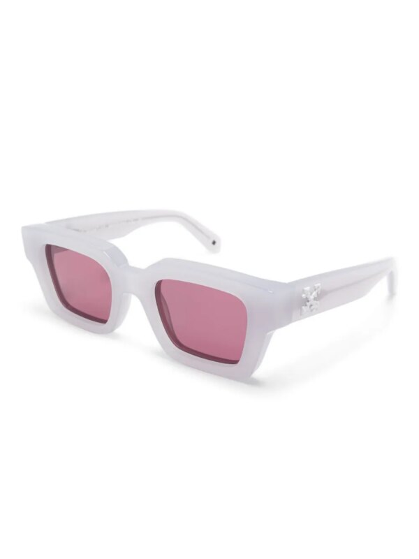 Off-White Eyewear Zonnebril met Arrows-plakkaat - Grijs