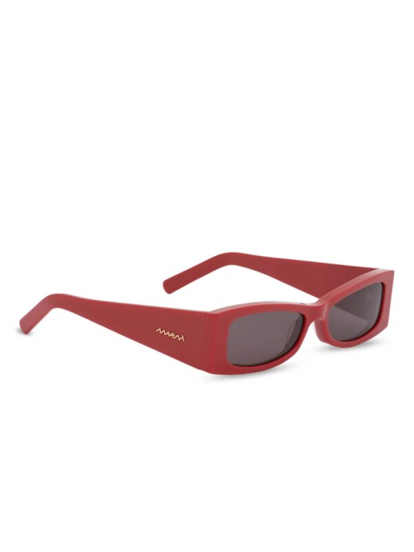 Marni Eyewear Zokoa zonnebril - Rood