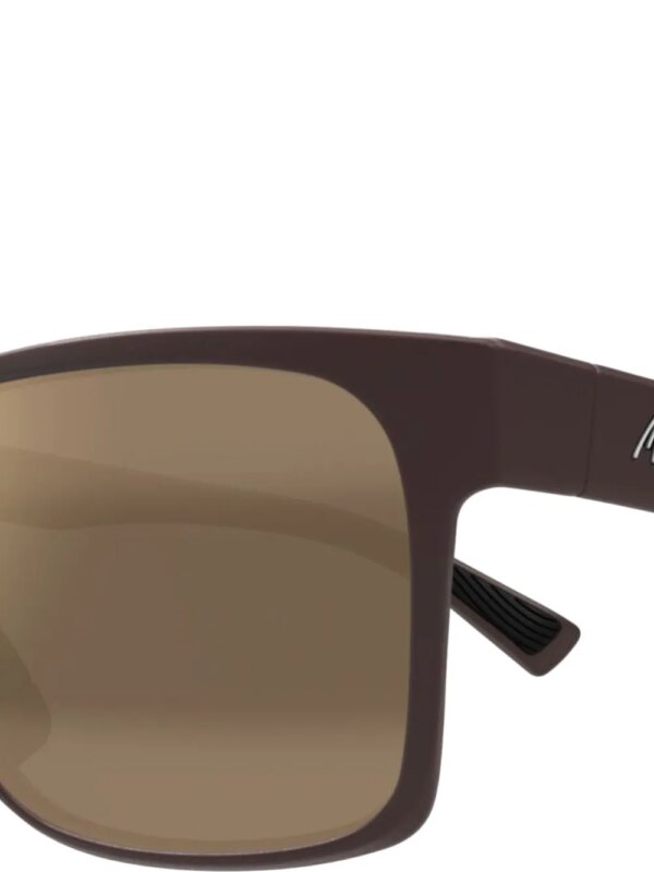 Maui Jim Zonnebril met rechthoekig montuur - Bruin
