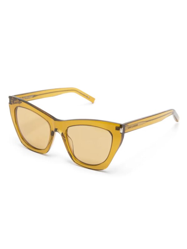 Saint Laurent Eyewear New Wave 214 Kate zonnebril - Groen