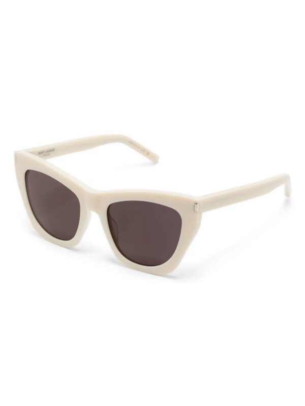 Saint Laurent Eyewear Kate zonnebril - Wit