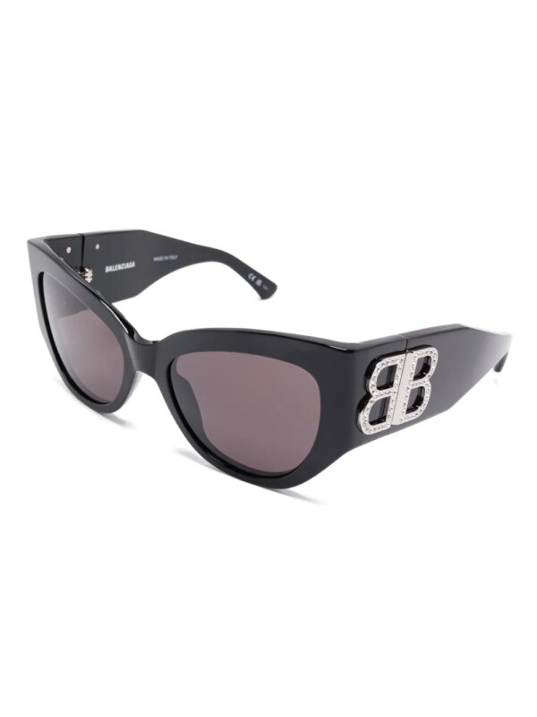 Balenciaga Eyewear Zonnebril met cat-eye montuur - Zwart