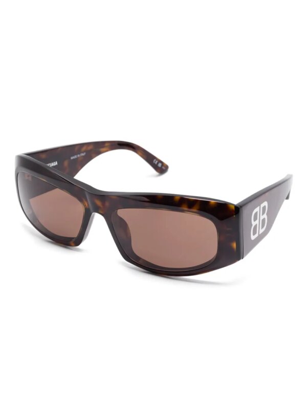 Balenciaga Eyewear Bossy zonnebril - Bruin