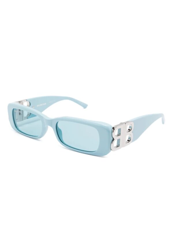 Balenciaga Eyewear Dynasty zonnebril - Blauw