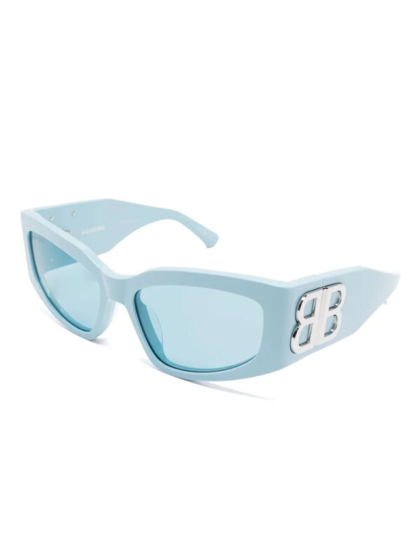 Balenciaga Eyewear 0321 zonnebril - Blauw