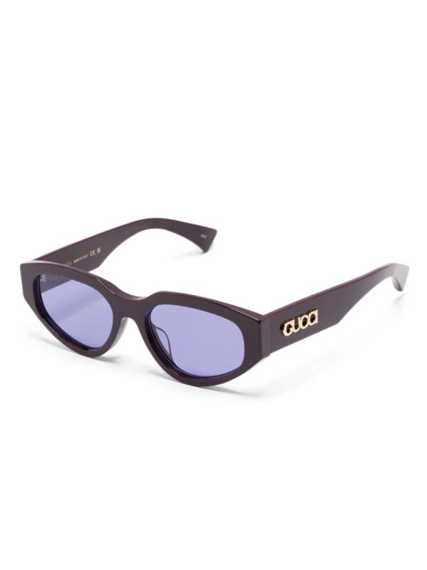 Gucci Eyewear Zonnebril met cat-eye montuur - Paars